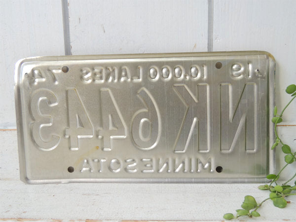 MINESOTA ミネソタ州 ヴィンテージ ナンバープレート カーライセンスプレート USA アメ車