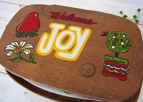 【Caro-Nan】1964年・トラベルシリーズ・アンティーク・カロナンバスケット/カゴバッグ