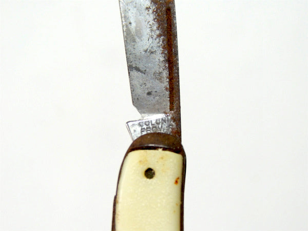 USA・2徳・アドバタイジング・ヴィンテージ ・折り畳み式・ポケットナイフ・刃物・アメリカビンテージ