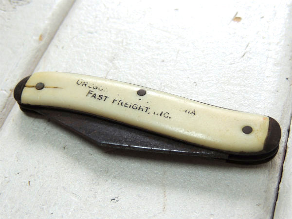 USA・2徳・アドバタイジング・ヴィンテージ ・折り畳み式・ポケットナイフ・刃物・アメリカビンテージ