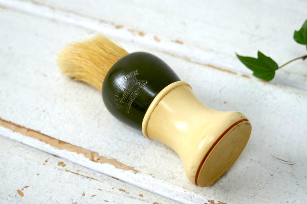 SETINRUBBER NY USA ヴィンテージ・シェービング・ブラシ・髭・BARBER 床屋