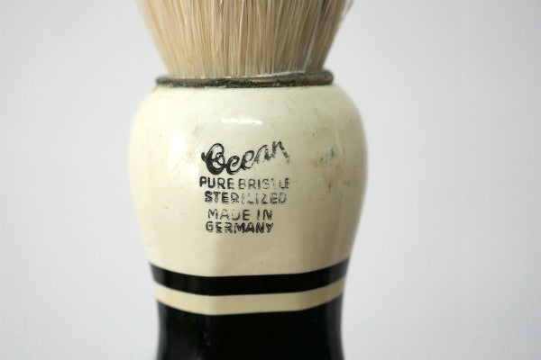 PURE BRISTLE STERILIZED ヴィンテージ・シェービングブラシ・髭ブラシ・ドイツ
