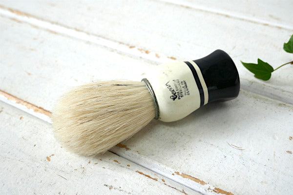 PURE BRISTLE STERILIZED ヴィンテージ・シェービングブラシ・髭ブラシ・ドイツ