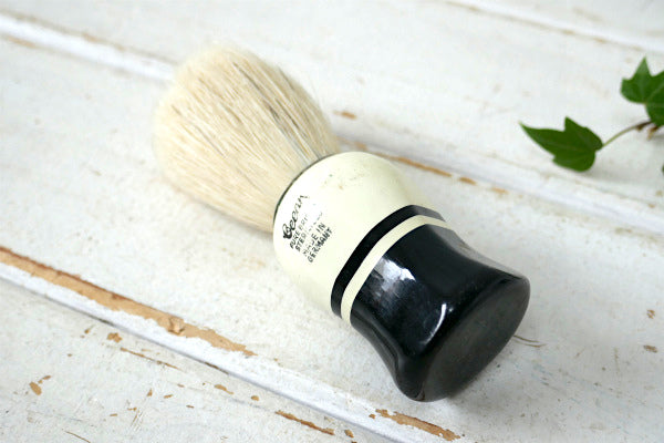 PURE BRISTLE STERILIZED ヴィンテージ・シェービングブラシ・髭ブラシ・ドイツ