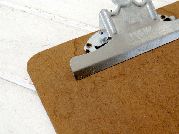 【A&W・U.S.A.】クリップボード・バインダー・工業系/ステーショナリー/オフィス雑貨