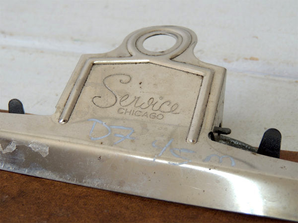 【CHICAG・シカゴ・USA】クリップボード・バインダー・ステーショナリー・文房具・工業