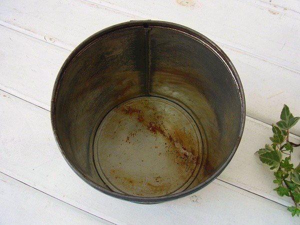 【dexo】ショートニングのヴィンテージ・ティン缶/ブリキ缶 USA