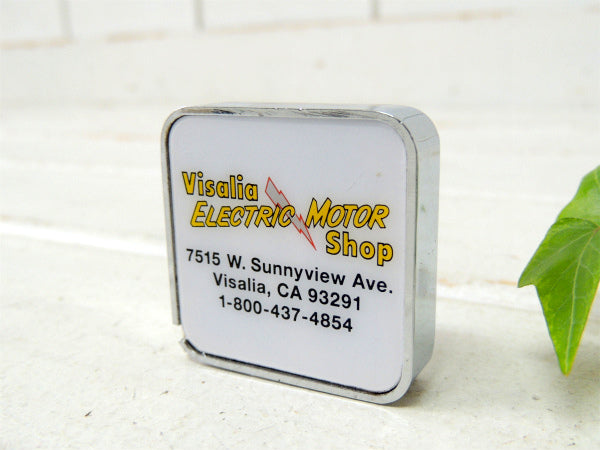 ELECTRIC MOTOR 稲妻デザイン・ヴィンテージ・メジャーテープ・アドバタイジング・DIY