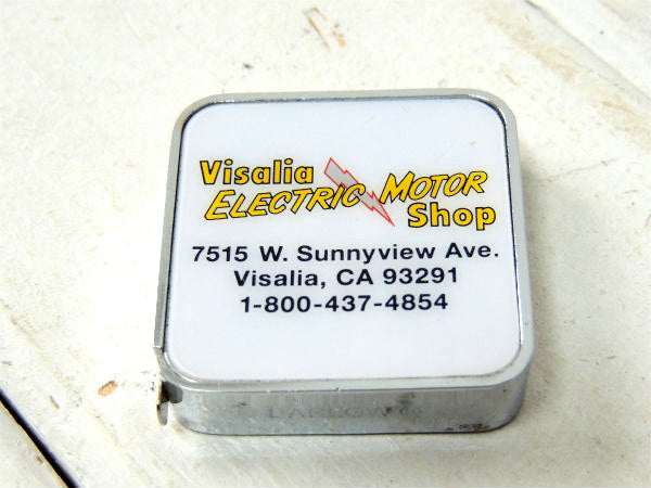 ELECTRIC MOTOR 稲妻デザイン・ヴィンテージ・メジャーテープ・アドバタイジング・DIY