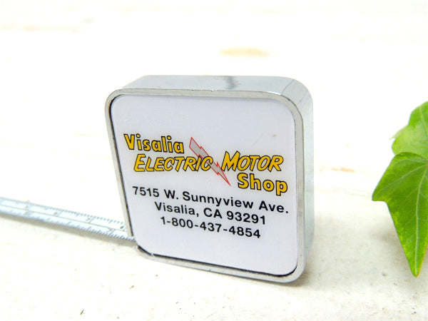 ELECTRIC MOTOR 稲妻デザイン・ヴィンテージ・メジャーテープ・アドバタイジング・DIY