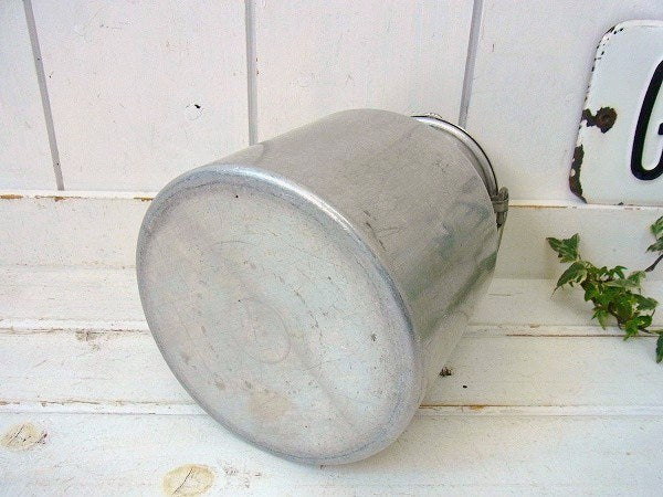 ステンレス製・アンティーク・ミルク缶/ミルク容器/ミルクキャリー USA