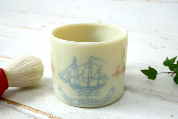 オールドスパイス BARBER 床屋 1950s シュルトン ビンテージ シェービングカップ 理髪店USA