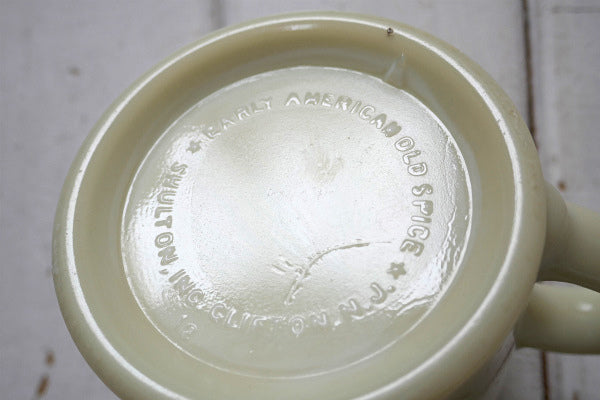 オールドスパイス BARBER 床屋 1950s シュルトン ビンテージ シェービングカップ 理髪店USA