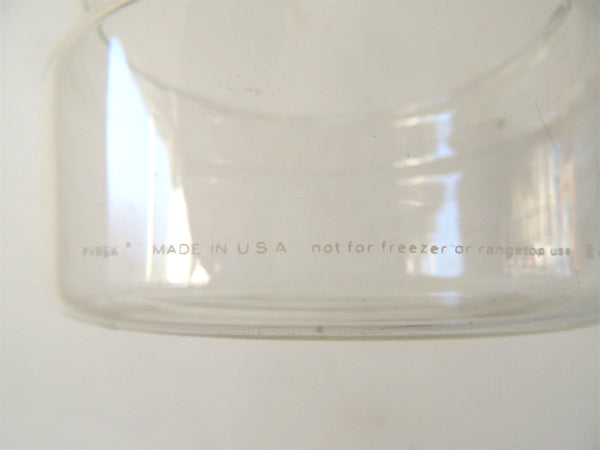 【PYREX】パイレックス・オータムハーベスト・アンティーク・ガラスジャー/保存容器　USA