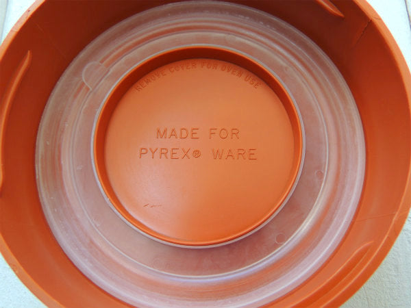 【PYREX】パイレックス・オータムハーベスト・アンティーク・ガラスジャー/保存容器　USA