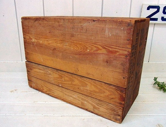 【BORAX SOAP】石鹸のアンティーク・ウッドボックス/木箱/アドバタイジング USA