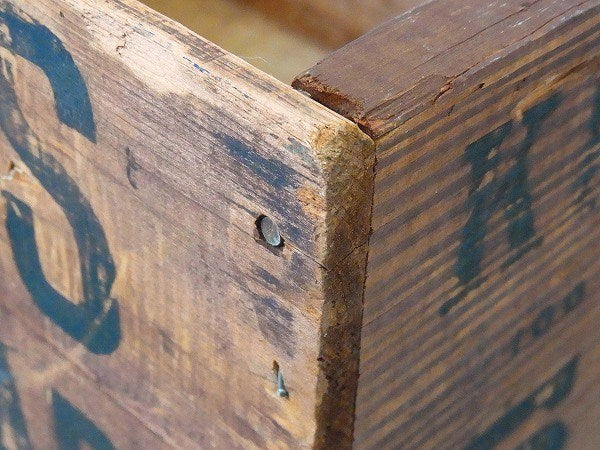 【BORAX SOAP】石鹸のアンティーク・ウッドボックス/木箱/アドバタイジング USA