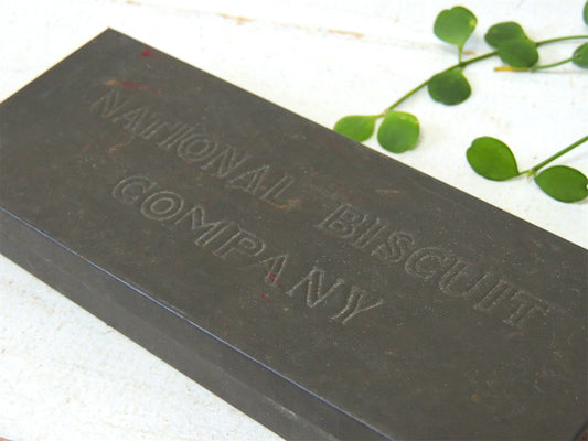 【NATIONAL BISCUIT】19世紀初頭・アンティーク・ビスケット缶・ティン缶・シャビー