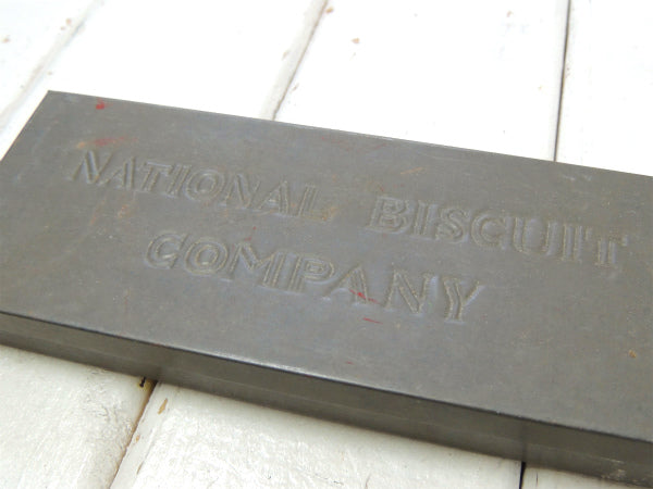 【NATIONAL BISCUIT】19世紀初頭・アンティーク・ビスケット缶・ティン缶・シャビー