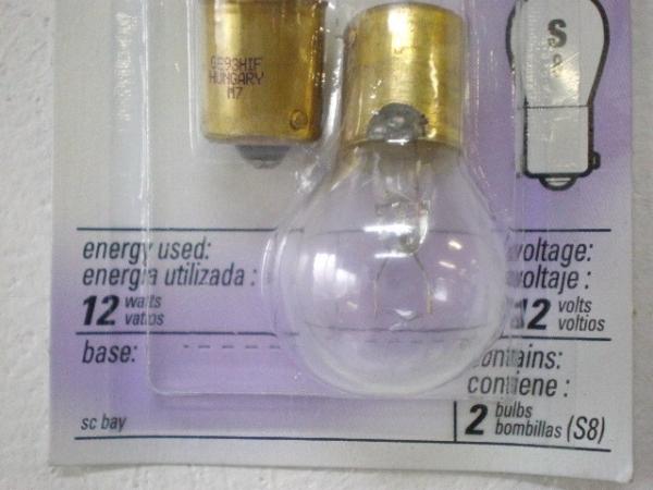 GE社　デスクランプ用・電球(2個) USA
