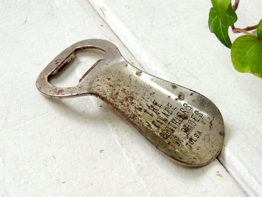 【SHOES TULSA】1950's~アドバタイジング・ヴィンテージ・靴べら&栓抜き・USA