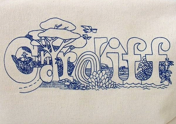 【Patagonia】パタゴニア・カーディフ店・キャンバスバッグ&ステッカーetc1枚付き