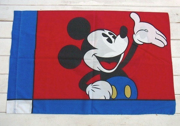 【ミッキーマウス】ディズニー・ピロケース/枕カバー USA