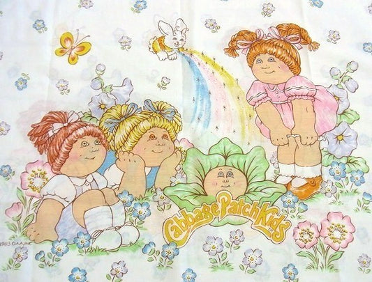 【キャベツ畑人形】80’sヴィンテージ・ピロケース/枕カバー USA