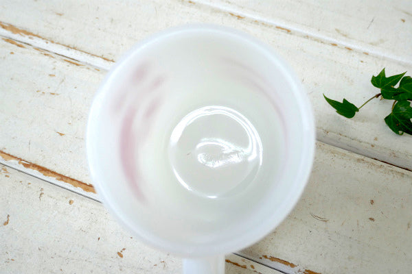 グラスベイク・コロラド・MT ELBERT・ミルクガラス・ヴィンテージ・マグカップ・食器・スーベニア