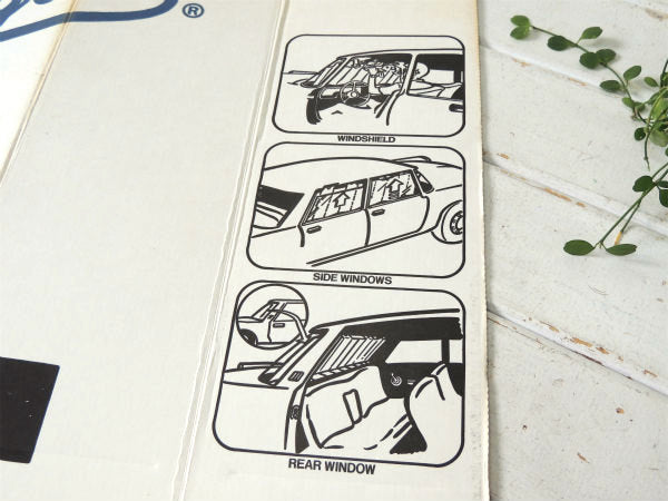 ドジャース×マクドナルド・限定・自動車・厚紙製・80'sヴィンテージ・サンシェード・日除けカバー