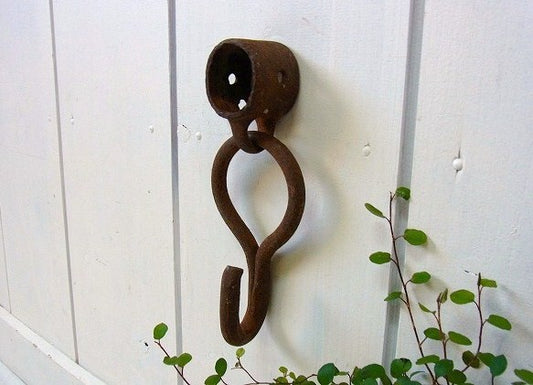 シャビーなアイアン製・アンティーク・フック/金具　USA