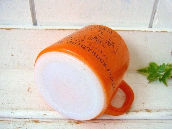 【フェデラル】FEDERAL・カリフォルニア州地図入り・ヴィンテージ・マグカップ/アドマグ