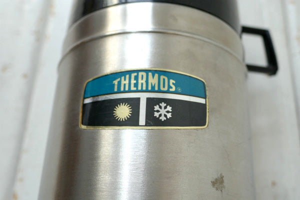 THERMOS サーモス ステンレス 70's ヴィンテージ 魔法瓶 水筒 1クォート アウトドア