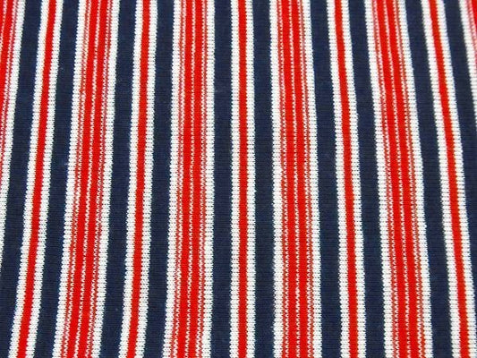 細いストライプ柄・エッドストック・ヴィンテージ・ファブリック/生地 USA