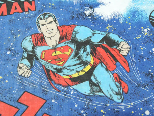 【スーパーマン】1978年製・アメコミ・ヴィンテージ・ユーズドシーツ(ボックスタイプ)