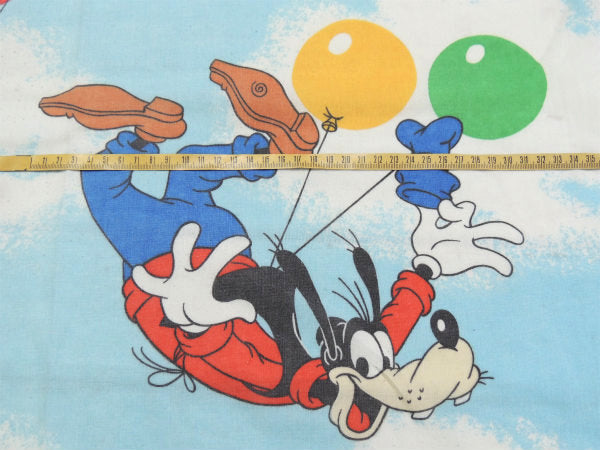 【ミッキー&フレンズ】USA!ディズニー・飛行船・ヴィンテージ・ユーズドシーツ(ボックスタイプ)