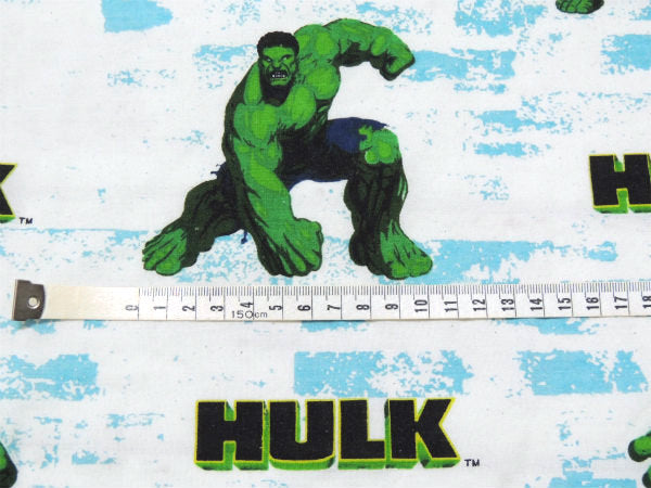 【HALK】ハルク・スーパーヒーロー・キャラクター生地・ユーズドシーツ(ボックスタイプ)