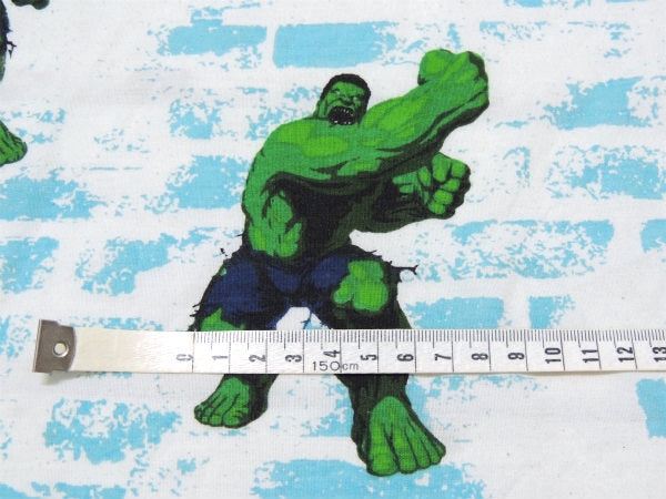 【HALK】ハルク・スーパーヒーロー・キャラクター生地・ユーズドシーツ(ボックスタイプ)