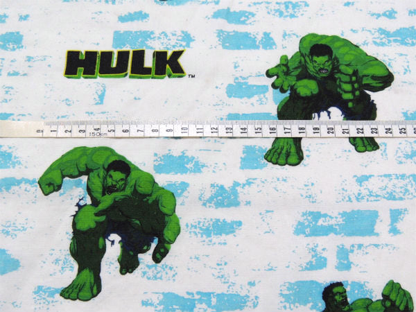 【HALK】ハルク・スーパーヒーロー・キャラクター生地・ユーズドシーツ(ボックスタイプ)