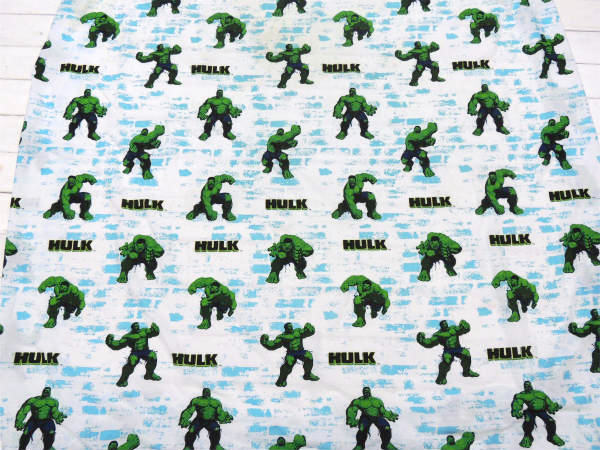 【HALK】ハルク・スーパーヒーロー・キャラクター生地・ユーズドシーツ(ボックスタイプ)