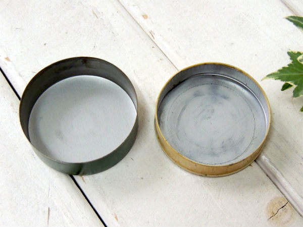 MILLER Line タイプライター リボン付き 小さな アンティーク ティン缶　USA