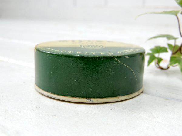 MILLER Line タイプライター リボン付き 小さな アンティーク ティン缶　USA