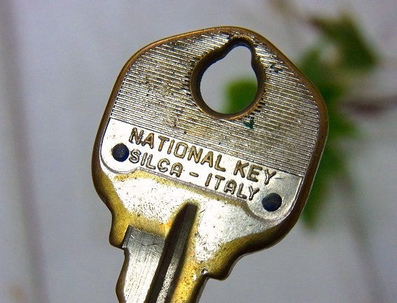 【SILCA-ITALY】アンティーク鍵・アメリカ・ビンテージ・キー・USA