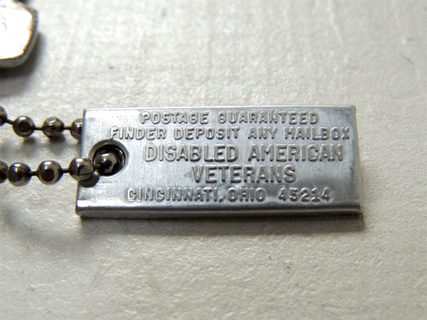 【カリフォルニア・SUS 599】黒ナンバープレート型 ・ヴィンテージ・キーホルダー+Ford鍵