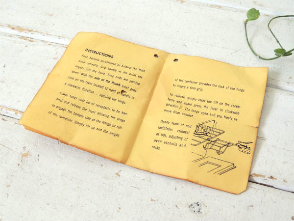 【THIRD HAND】メタル×木製・デッドストック・ヴィンテージ・パイ皿ホルダー・アウトドア