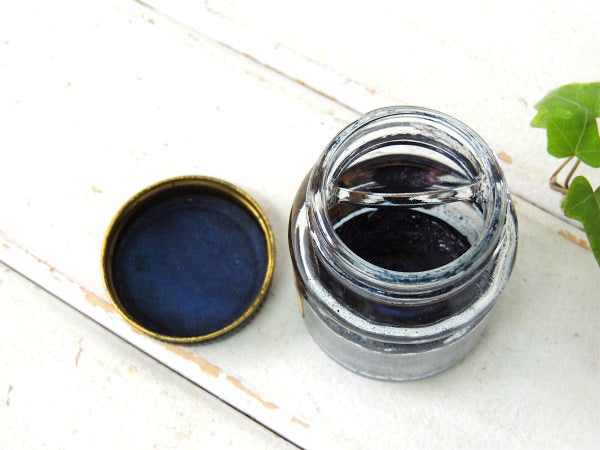 【SHEAFFER】シェーファー・Skrip・ガラス製・ヴィンテージ・インクボトル/瓶・USA