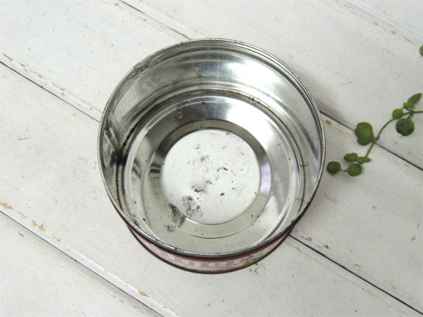 4¢OFF・フォルジャーズ レッド・ブリキ製・ヴィンテージ・コーヒー缶 ティン缶・USA