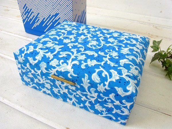 【AVON】エイボン・花柄・デッドストック・80'sヴィンテージ・ジュエリーボックス/宝石箱 USA