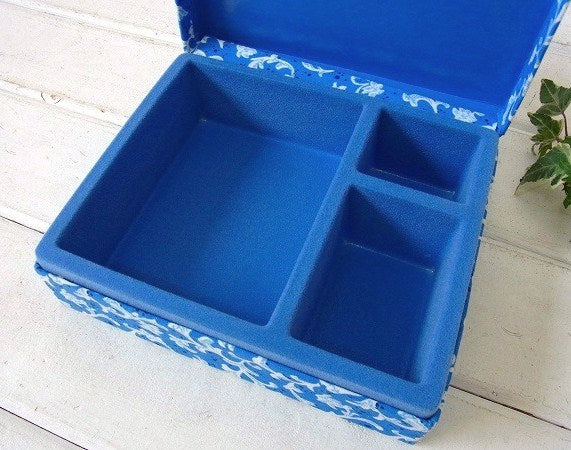 【AVON】エイボン・花柄・デッドストック・80'sヴィンテージ・ジュエリーボックス/宝石箱 USA