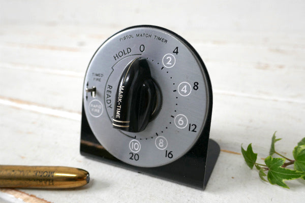 ピストル US スペーシーデザイン メタル ヴィンテージ ショットタイマー 射撃 ミッドセンチュリー